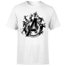 Avengers Endgame Hero Circle Men's T-Shirt - White