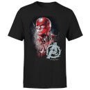 T-shirt Avengers Endgame Captain America Brushed - Homme - Noir