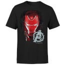 T-shirt Avengers Endgame Iron Man Brushed - Homme - Noir