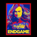 Avengers Endgame Captain Marvel Poster Sweatshirt - Black