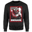 Avengers Endgame Ant-Man Poster Sweatshirt - Black