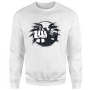 Captain Marvel Fury And Coulson S.H.I.E.L.D. Sweatshirt - White