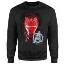 Avengers Endgame Iron Man Brushed Sweatshirt - Black