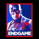 Avengers Endgame Captain America Poster Women's T-Shirt - Black