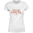 Captain Marvel Star Power Women's T-Shirt - White