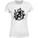 Avengers Endgame Hero Circle Women's T-Shirt - White