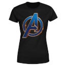 T-shirt Avengers Endgame Heroic Logo - Femme - Noir