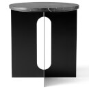 Menu Androgyne Side Table - Steel Base - Black