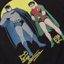 Batman 80th Anniversary Batman & Robin Long Sleeve T-Shirt - Black