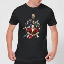 Shazam Team Up Men's T-Shirt - Black
