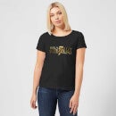 Shazam Gold Logo Women's T-Shirt - Black