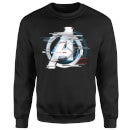 Avengers: Endgame White Logo Sweatshirt - Black