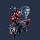 T-shirt Avengers: Endgame Shield Team - Femme - Bleu Marine