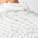 Maison Margiela Men's Padded Overshirt - Classic Pyjama Stripes