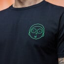 Rick and Morty Get Schwifty Morty Embroidered T-Shirt - Black