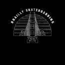 Braille Skateboarding Limited Edition Bridge Sunset Men's T-Shirt - Black