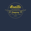 Limited Edition Braille Skate Company Mens T-Shirt - Navy
