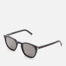 Saint Laurent Men's D-Frame Acetate Sunglasses - Black/Smoke