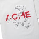 T-Shirt Looney Tunes ACME Capsule Bip Bip Contour - Blanc