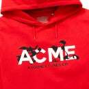 Sweat à Capuche Looney Tunes ACME Capsule Chase - Rouge