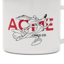 Looney Tunes ACME Capsule Wile E. Coyote Enamel Mug - White