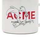Looney Tunes ACME Capsule Road Runner Enamel Mug - White