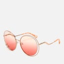 Chloé Women's Wendy Round Frame Sunglasses - Rose Gold/Gradient Rose