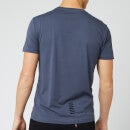 Emporio Armani EA7 Men's Small Logo T-Shirt - Ombre Blue