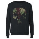 Marvel Camo Skull Women's Sweatshirt - Black
