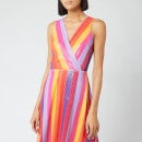 Olivia Rubin Women's Thea Dress - Rainbow Stripe