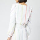 Olivia Rubin Women's Kendall Top - White Thin Stripe