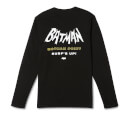 Batman Surf NA NA NA Surfs Up! Long Sleeved T-Shirt - Black