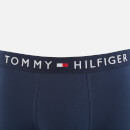 Tommy Hilfiger Men's Logo Trunks - Navy Blazer - S
