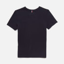 Tommy Hilfiger Boys' Basic Short Sleeve T-Shirt - Sky Captain - 7 Years