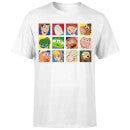 Disney Toy Story Face Collage Men's T-Shirt - White
