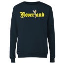 Disney Peter Pan Tinkerbell Neverland Women's Sweatshirt - Navy