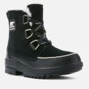 Sorel Women's Torino Waterproof Suede Hiking Style Boots - Black - UK 3