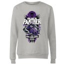 Marvel Black Panther The Royal Talon Fighter Badge Women's Sweatshirt - Grey