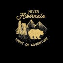 Never Hibernate Spirit Of Adventure Sweatshirt - Black