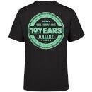 Zavvi 10 Year Stamp Black T-Shirt