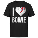 David Bowie I Love Bowie Men's T-Shirt - Black