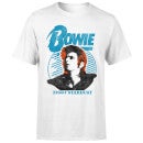 David Bowie Ziggy Stardust Orange Hair Men's T-Shirt - White