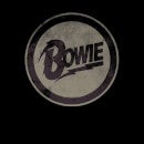 David Bowie Circle Logo Men's T-Shirt - Black