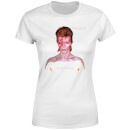 David Bowie Aladdin Sane Cover Women's T-Shirt - White