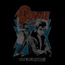 David Bowie 72 Tour Women's T-Shirt - Black