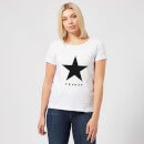 David Bowie Star Women's T-Shirt - White
