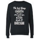 The Best Things In Life Women's Sweatshirt - Black