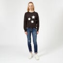 Stars Women's Sweatshirt - Black