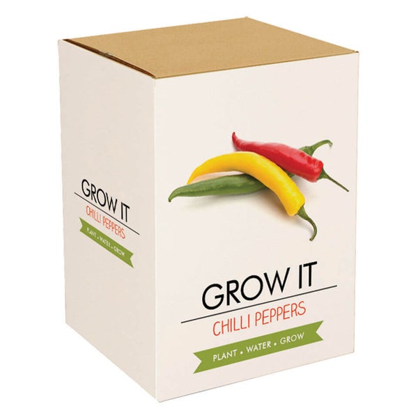 Geschenkbox - Pflanze deine eigene Chilipflanzen
