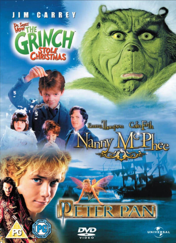 Grinch / Nanny McPhee / Peter Pan
